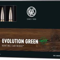 Balles Rws Evolution Green 9,3x62 184 grains
