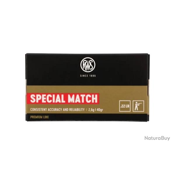 Balles 22LR Rws Special Match