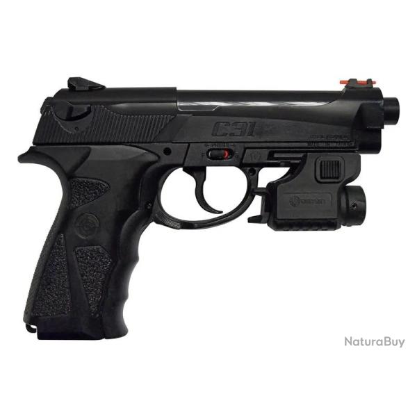 Pistolet CO2 Crosman TAC31 avec laser