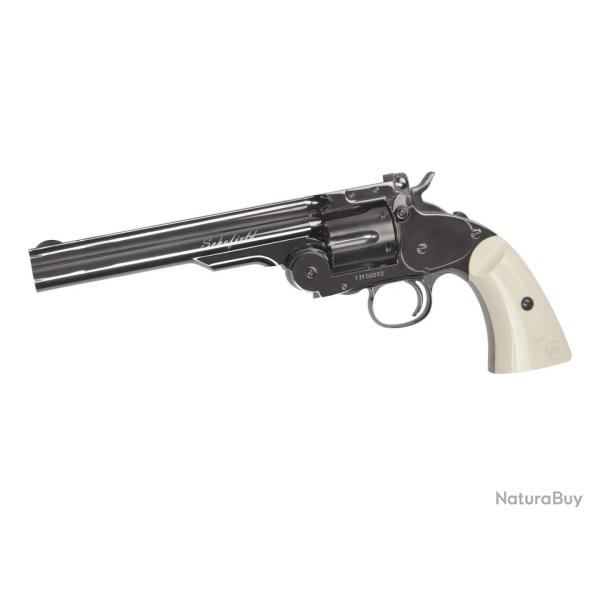 Revolver CO2 ASG Schofield 6 Full m�tal - Cal. 4,5 mm Black