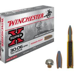 Balles Winchester Extreme Point 150 Gr - Cal. 30-06 SPR