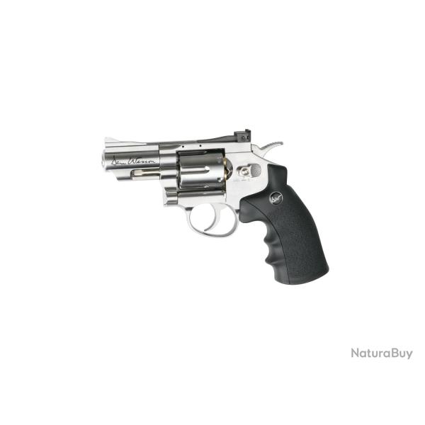 Revolver CO2 ASG Dan Wesson 2.5'' Silver - Plomb