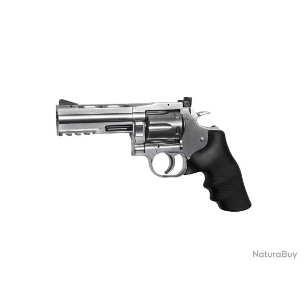 Revolver CO2 ASG Dan Wesson DW715 4'' Silver - Plomb