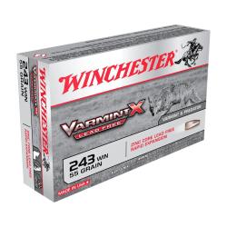 Balles Winchester Varmint Lead Free X 55 Gr - Cal. 243 Win