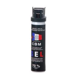 Bombe de d&eacute;fense CBM &agrave; gel - Clapet - 75 ml