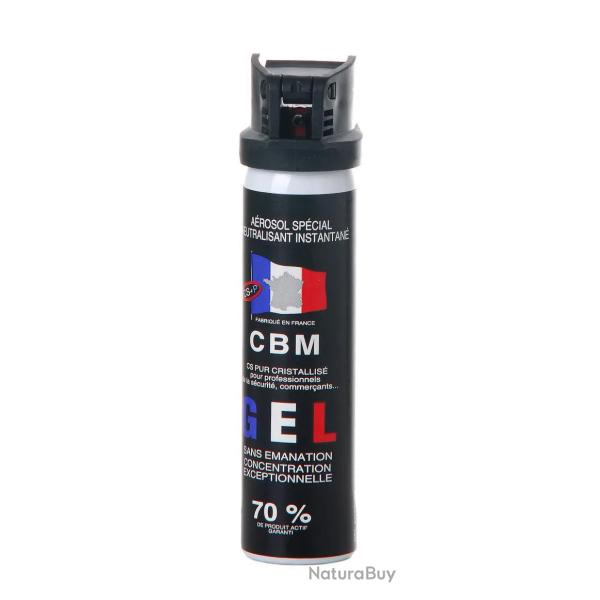 Bombe de d�fense CBM � gel - Clapet - 75 ml