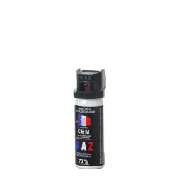 Bombe de d&eacute;fense CBM &agrave; gaz - Clapet - 50 ml