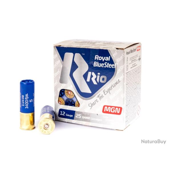 Cartouches Rio Bluesteel 36 gr Cal. 12 76