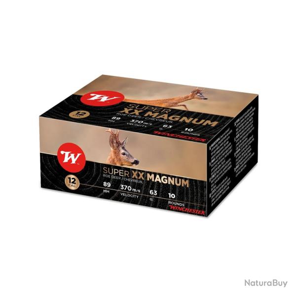 Cartouches Winchester 89 mm Super XX 63 gr - Cal. 12 0