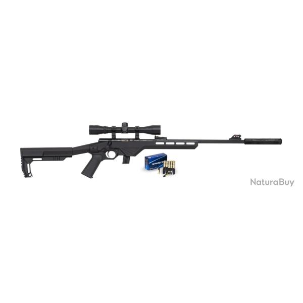 Pack Carabine 22 LR Citadel Trakr + Lunette 4x32