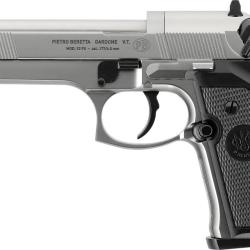 Pistolet plombs Beretta M92 FS CO2 - Cal. 4,5 mm - Nickel
