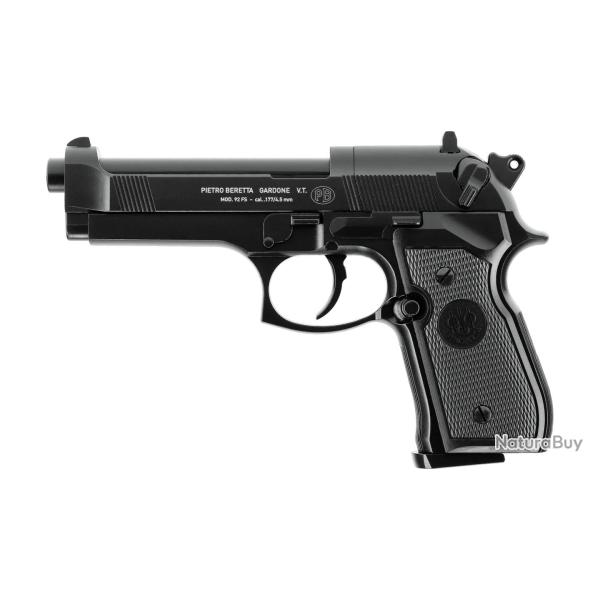 Pistolet � plombs Beretta M92 FS CO2 - Cal. 4,5 mm - Noir