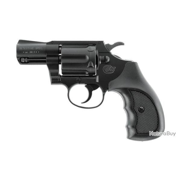 Revolver � blanc Colt Detective noir - Cal. 9 mm RK