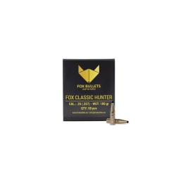 Ogive sans plomb Fox Bullets Classic Hunter .25 - 100 Gr x50