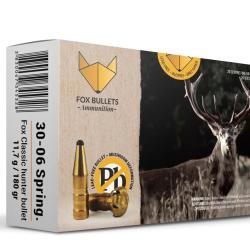 Balles sans plomb Fox Bullet Classic Hunter 30-06 - 180 Gr