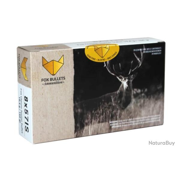 Balles sans plomb Fox Bullet Classic Hunter 8x57IS - 160 Gr