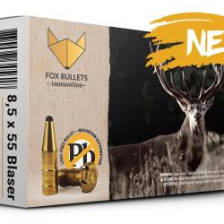 Balles sans plomb Fox Bullet Classic Hunter 8,5x55 Blaser - 185 Gr