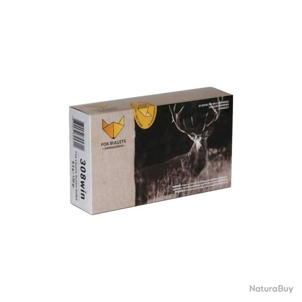 Balles sans plomb Fox Bullet Classic Hunter 308 Win - 130 Gr