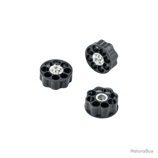 Barillet 8 coups pour pistolet � plombs Glock 17 CO2 - Cal. 4,5 mm x3