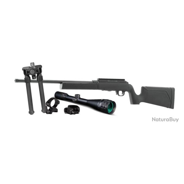 Pack Carabine 22 LR Hammerli Force B1 All Weather + Lunette 4-16x50 + Accessoires