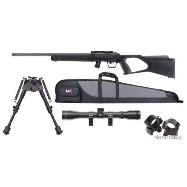 Carabine 22 LR Regent RBA + Lunette 4x32 + accessoires