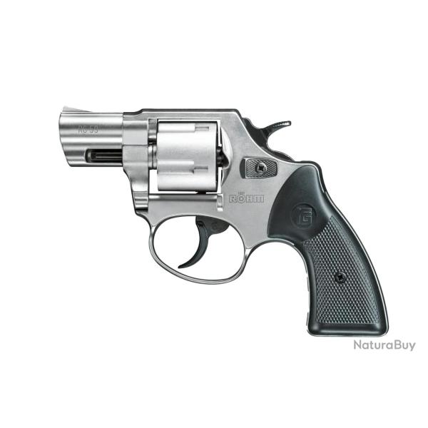 Revolver blanc Rohm RG59 chrom - Cal. 9 mm RK