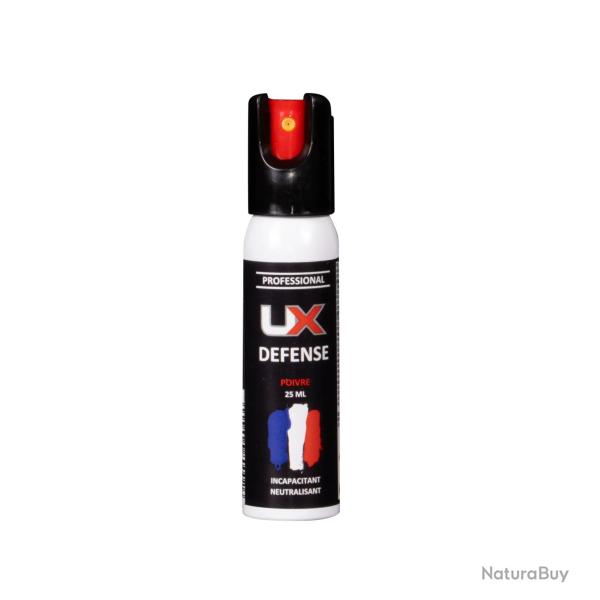 Bombe de d�fense UX - 25 ml - Gel Poivre