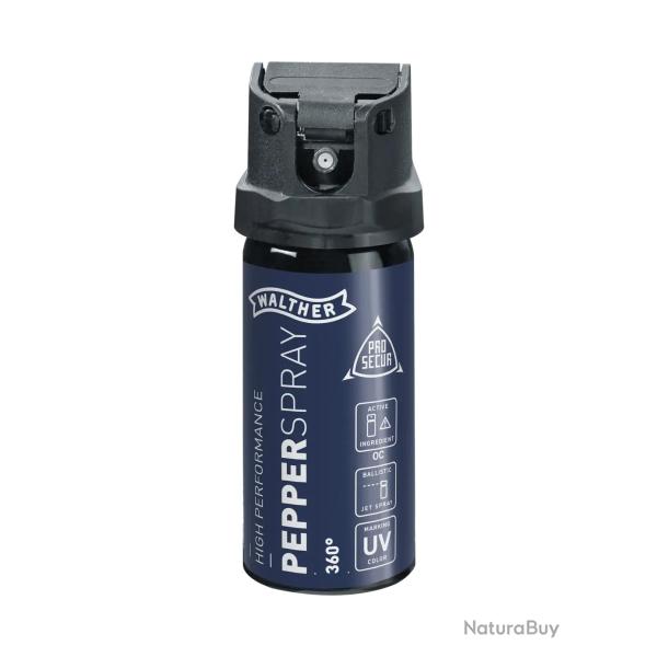 Bombe de d�fense Walther ProSecur - 40 ml - Gaz Poivre