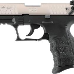 Pistolet &agrave; blanc Walther P22Q - Nickel&eacute; - Cal. 9 mm PAK