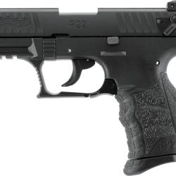 Pistolet &agrave; blanc Walther P22Q - Noir - Cal. 9 mm PAK