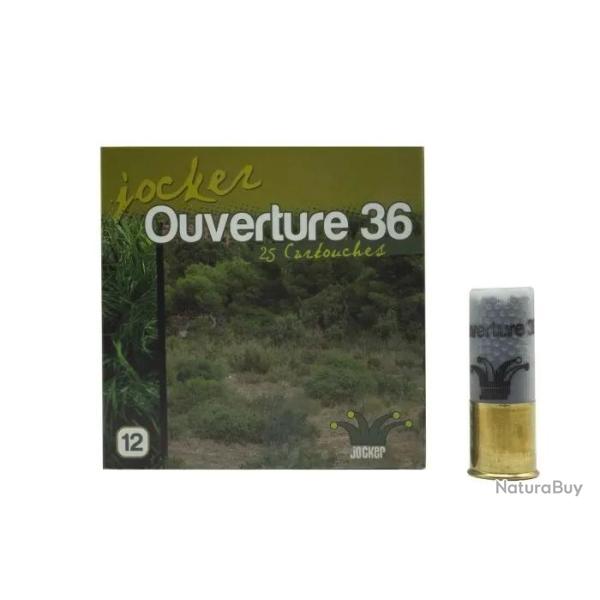 Cartouches Jocker Ouverture 36 Cal. 12 70