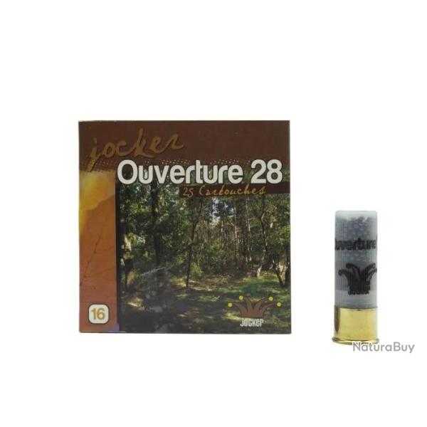 Cartouches Jocker Ouverture 28 BG Cal. 16