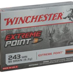 Balles de chasse Winchester Extreme Point 95 gr