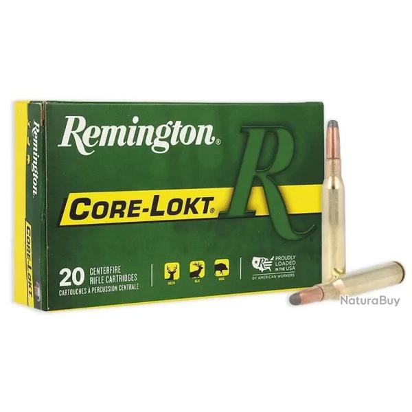 Balles de chasse Remington Core-Lokt 165 gr