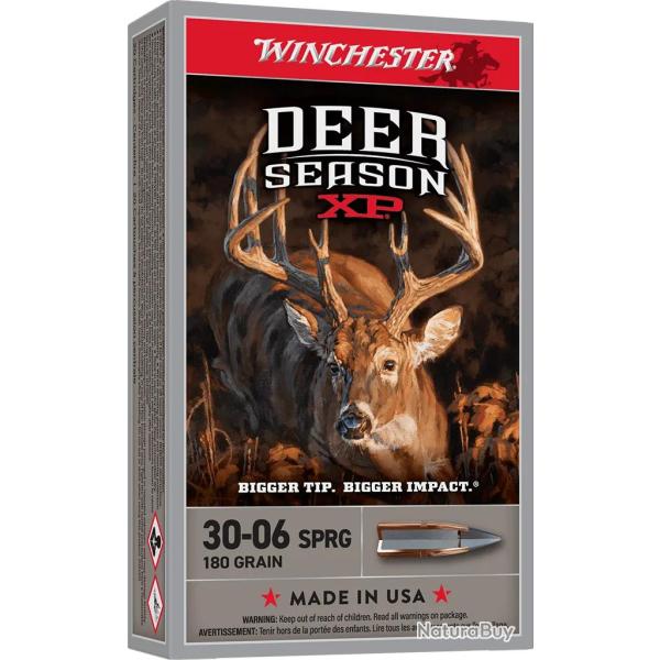 Balles de chasse Winchester Extreme Point 180 gr