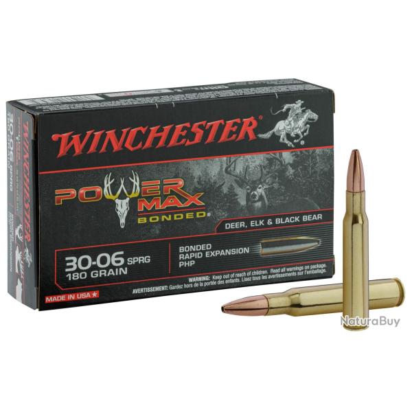 Balles de chasse Winchester Power Max Bonded 150 gr
