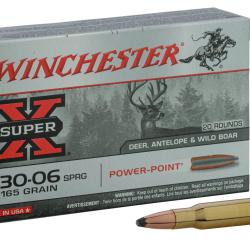 Balles de chasse Winchester Super-X Power Point 150 gr