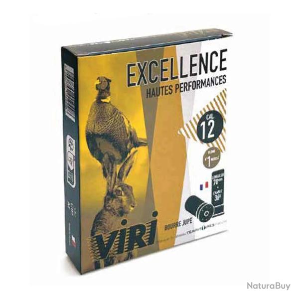 Cartouche Viri Excellence 36 gr Nickel Cal. 12 70