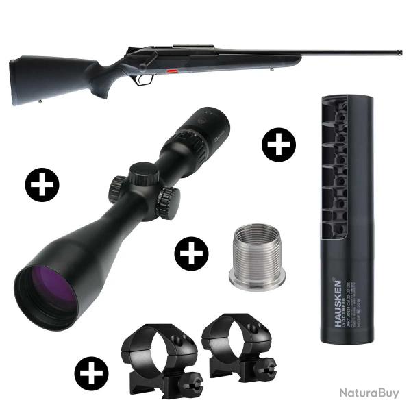 Pack afft Beretta BRX1 Synthtique + Lunette Burris 3-12x56 + Modrateur Hausken JD224 MK2 Calibre 
