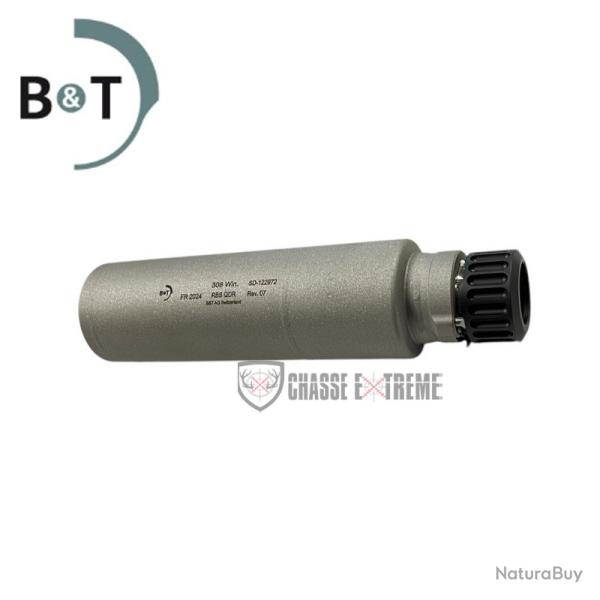 Silencieux B&T RBS QDR Cal 7.62mm pour Cache Flamme Rotex IIA