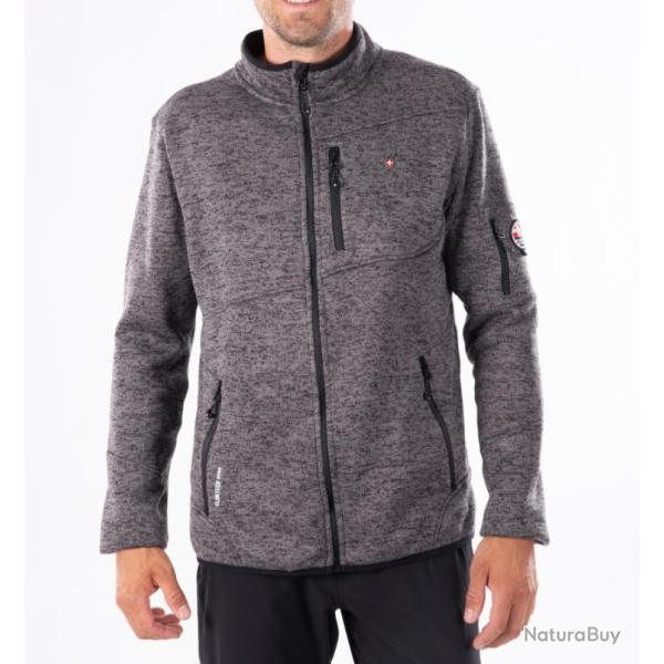Veste Polaire de Randonn�e Homme Aulp Navoy Gris