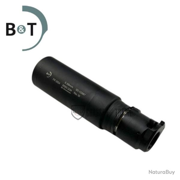 Silencieux B&T SRBS QDN Cal 223 Slimline Noir