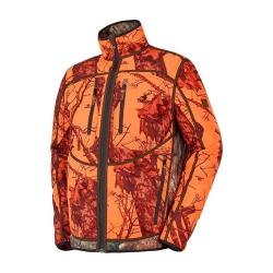 DESTOCK VESTE FOX REVERSIBLE CAMO/FLUO STAGUNT Veste softshell r&eacute;versible Stagunt Fox