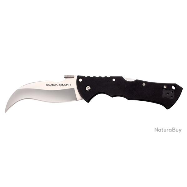 Couteau Cold Steel Black Talon II - Lame 102mm - Manche G10 - Clip r�versible