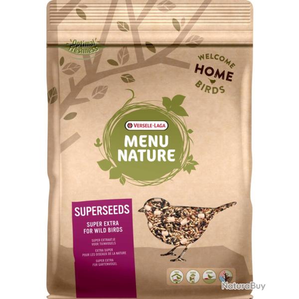 MENU NATURE SUPERSEEDS 1KG MELANGE DE GRAINES EXTRA