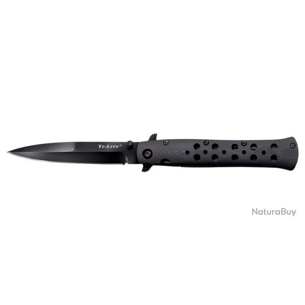 Couteau Cold Steel Ti-Lite 4" - Lame 102mm - Manche G10 - Clip