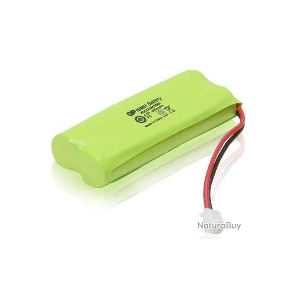 Dogtra batterie 4,8V 400mAh pour Emetteur 200 400 410 620 800 NCP et Recepteur 1200NC 1200NCP 2000NC