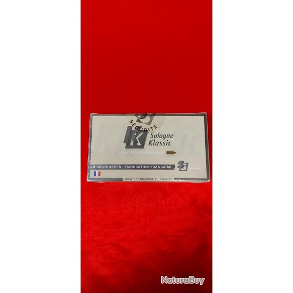 Boite de 20 balles Sologne calibre 307 winchester ogive sierra fp 170 gr 11 g