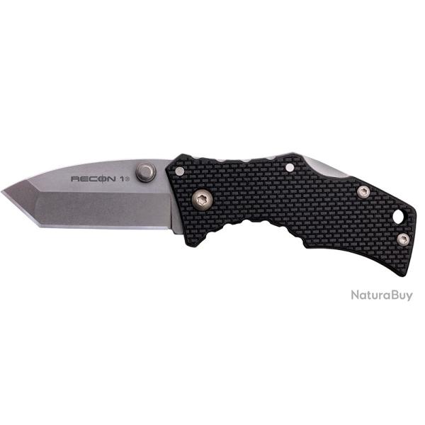 Couteau Cold Steel Micro Recon 1 Tanto - Lame 51mm - Manche G10 - Anneau
