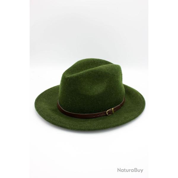 Chapeau Feroda classique chin� Kaki